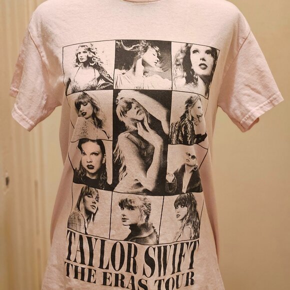 Pink Taylor Swift Eras Concert Tour T Shirt. Women's Small - Picture 1 of 5